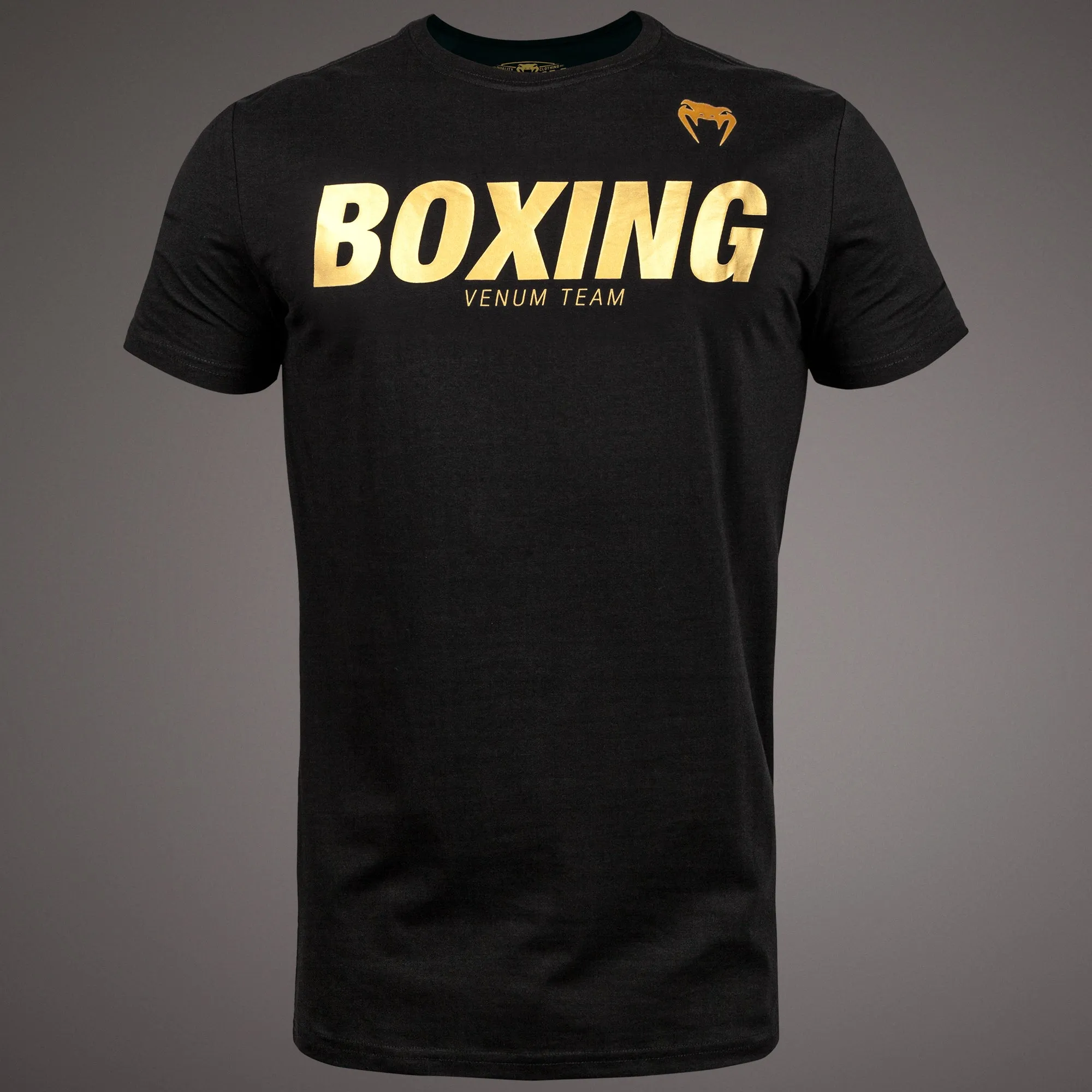 Venum Boxing VT T-shirt - Black/Gold Customer Favorite Relaxed Vibe