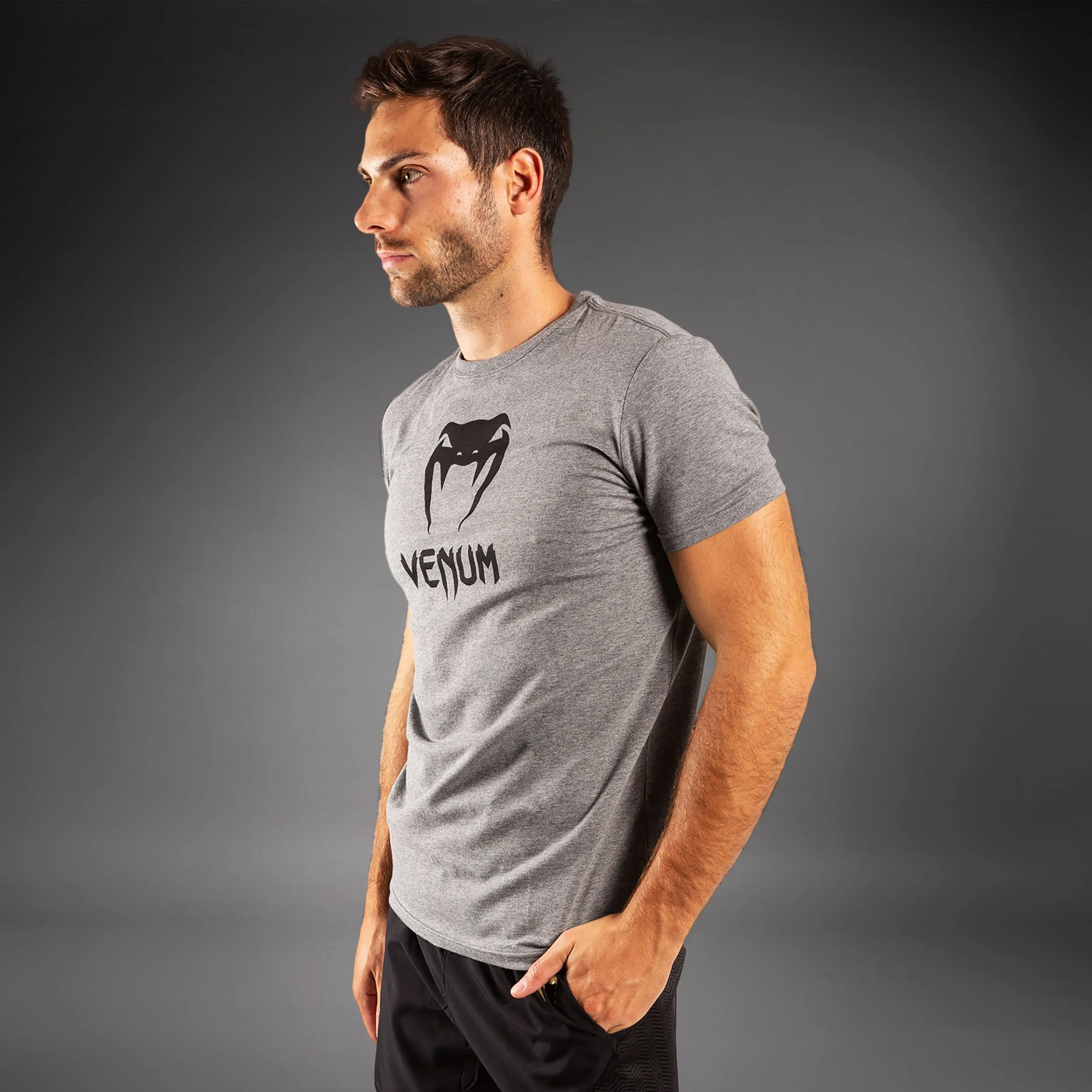 Venum Classic T-shirt - Heather Grey Luxury clothing