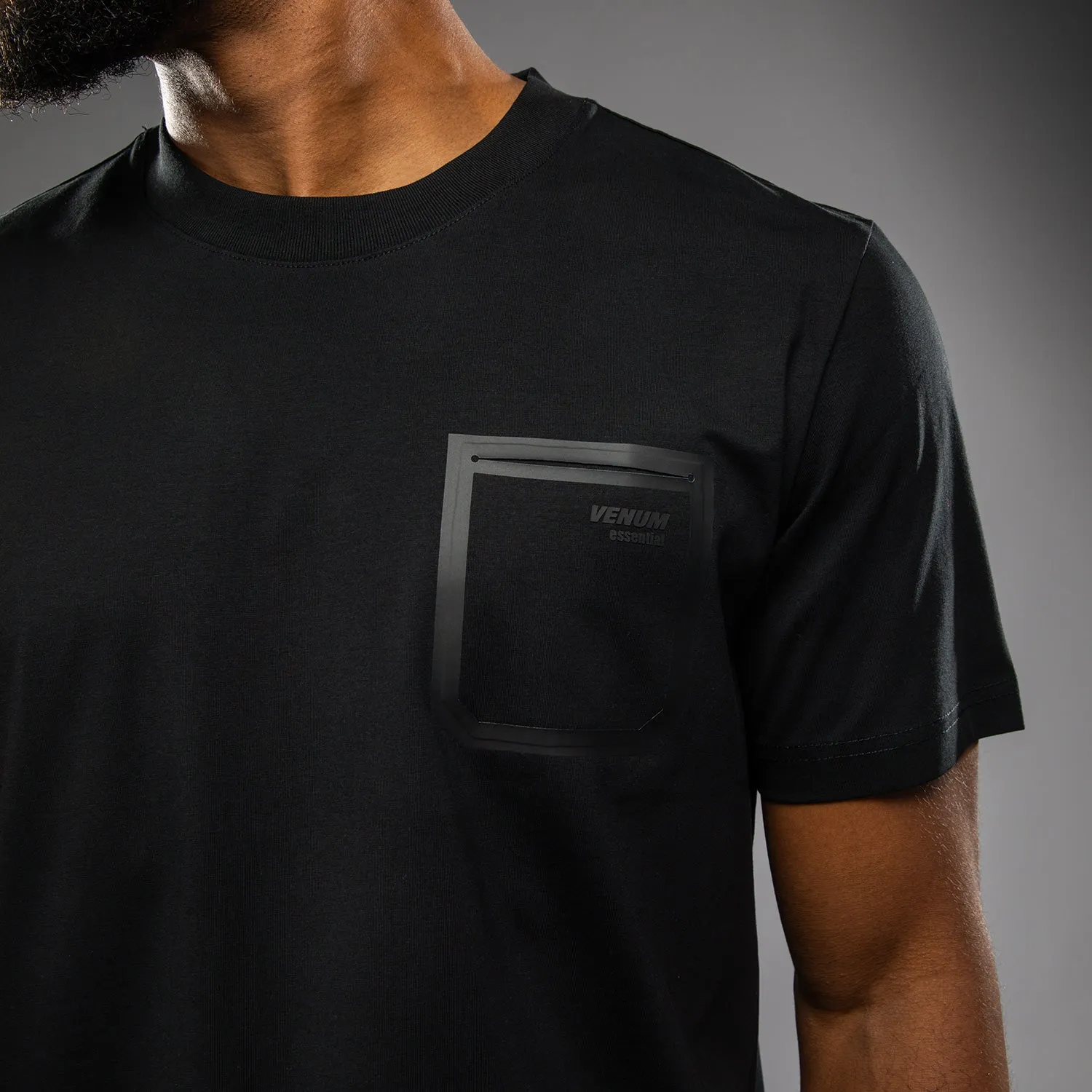 Venum Fly T-Shirt - Deep Black Thermal Regulation Layer Fuzz Free Surface