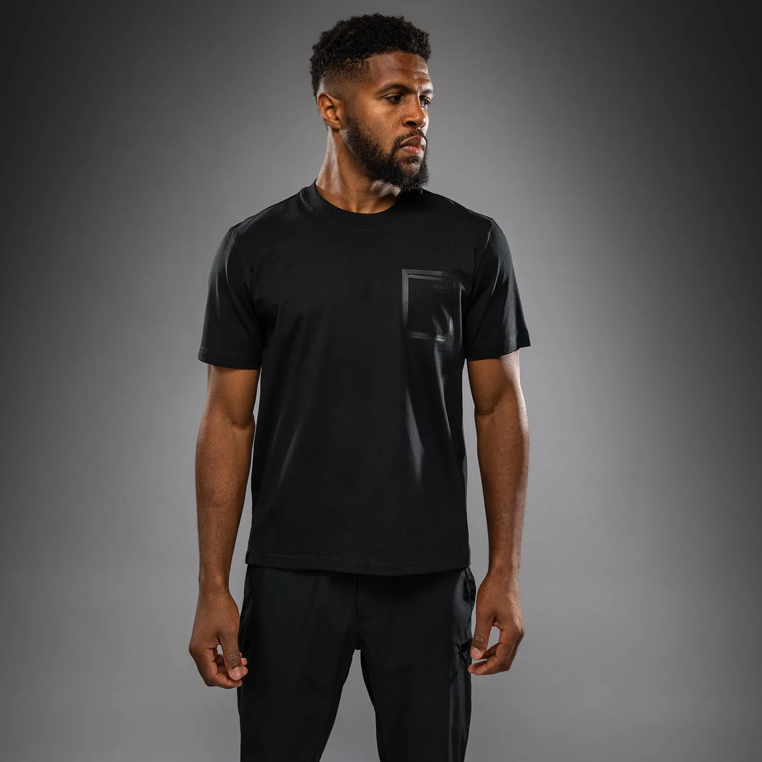 Smooth Jersey Texture Timeless Wear Venum Fly T-Shirt - Deep Black