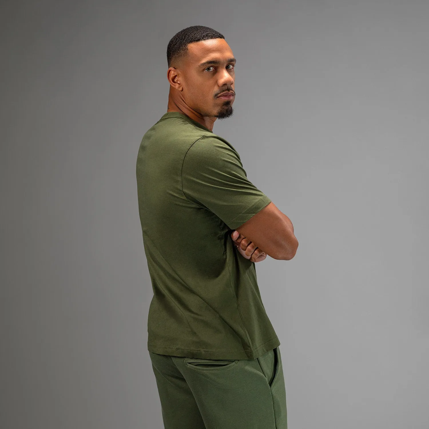 Venum Giant Connect T-Shirt - Army Green Plus size clothing