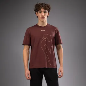 Modern Comfort Style Recycled Polyester Blend Venum Giant Connect T-Shirt - Chocolate Brown