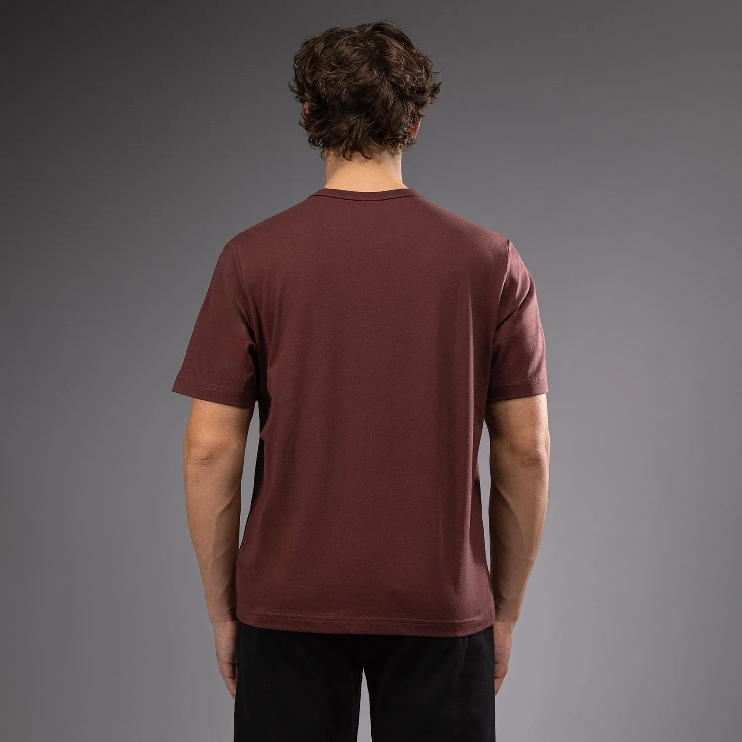 Venum Giant Connect T-Shirt - Chocolate Brown Layered Look Minimal Look