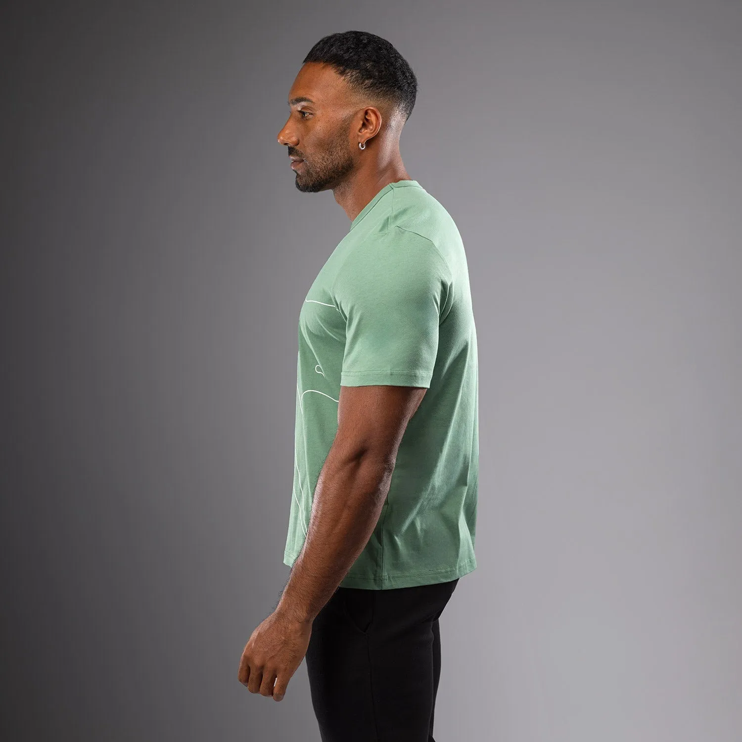 Fashion-Forward Look Venum Giant Connect T-Shirt - Lime Green