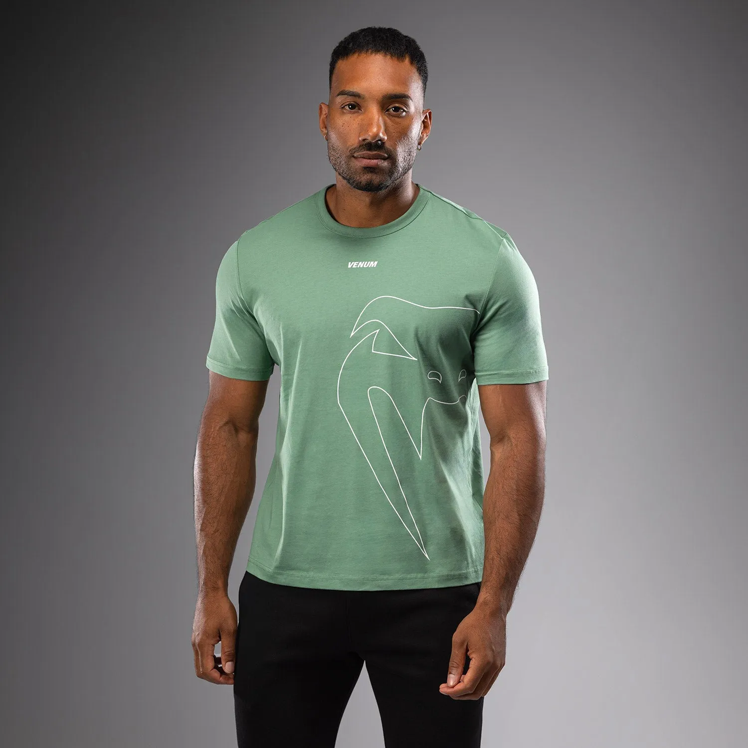 Venum Giant Connect T-Shirt - Lime Green AdvancedMoistureManagement short sleeved