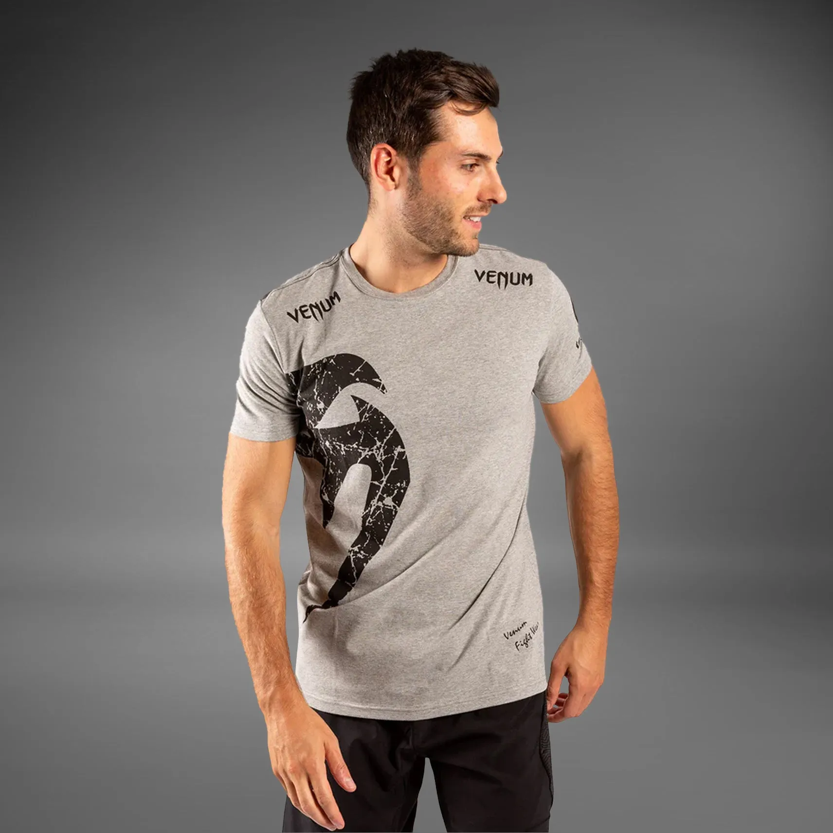 Venum Giant T-shirt - Grey/black Luxury clothing