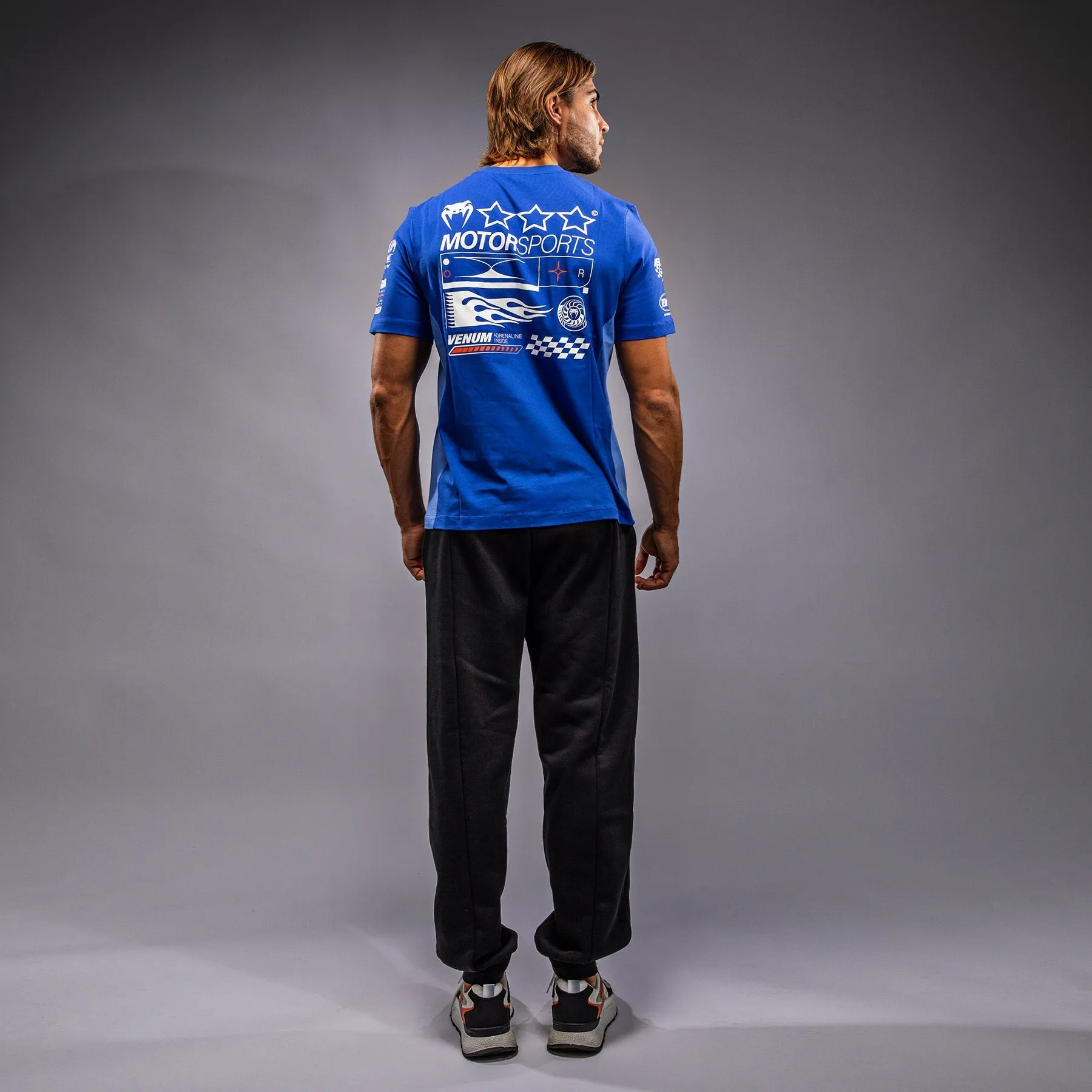 StretchFabric Venum Motorsport T-Shirt - Royal Blue