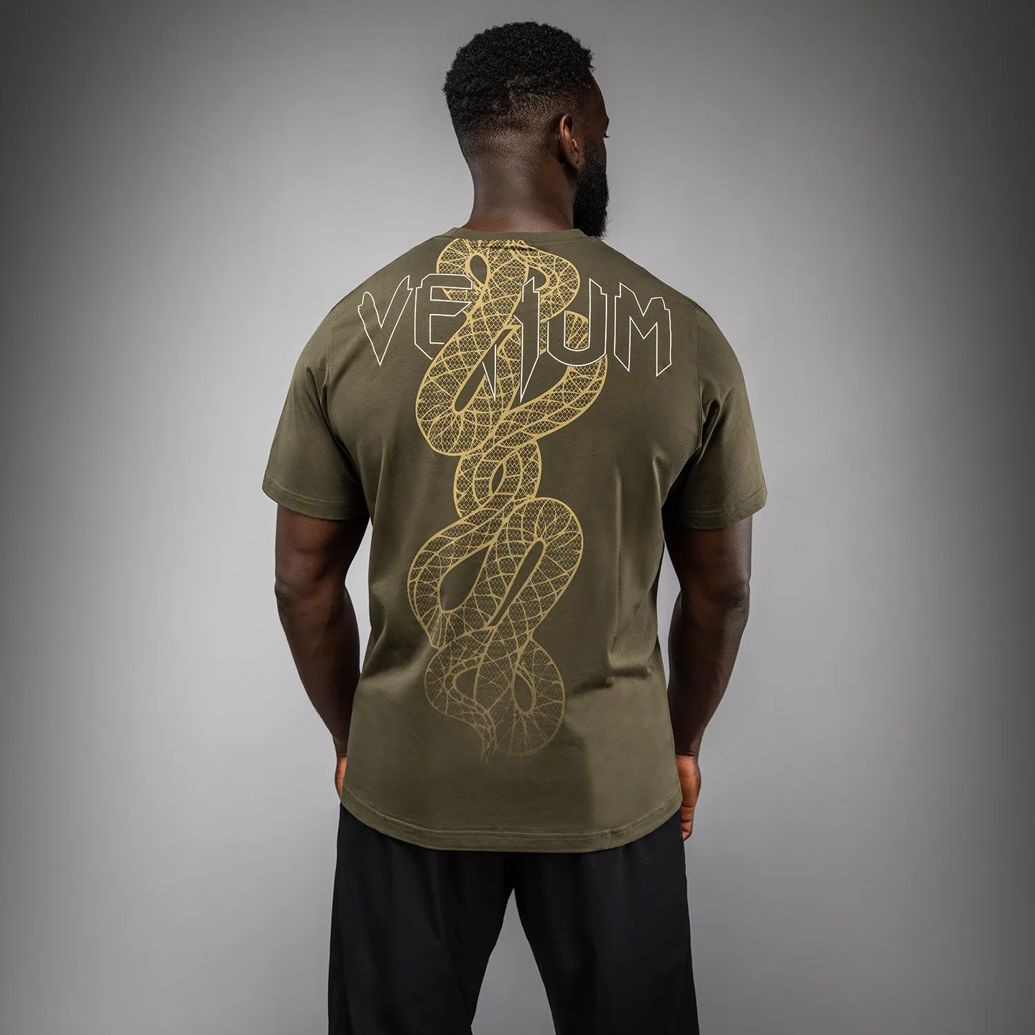 Recommended AllWeatherComfort Venum Serpenti T-Shirt - Khaki/Bronze/Ivory