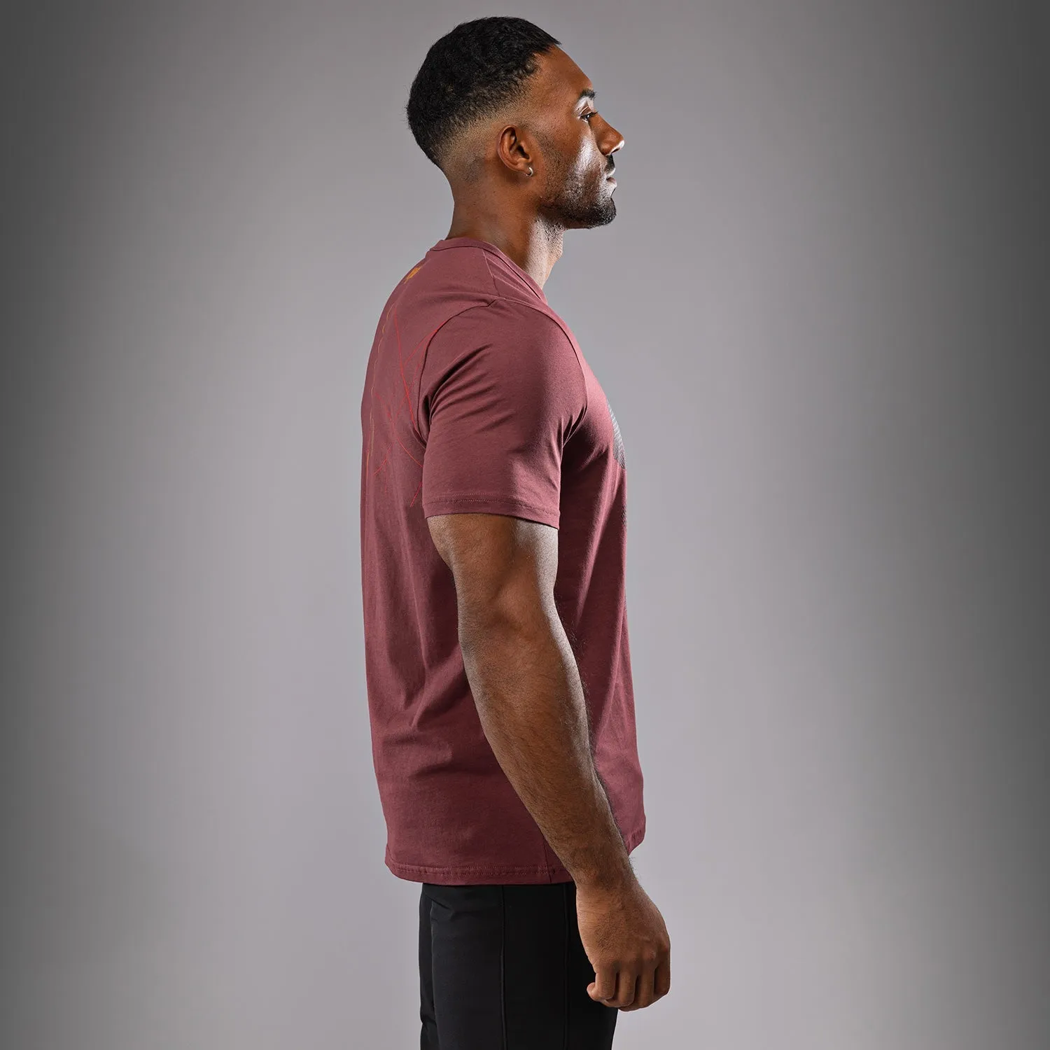 UV Protective Fabric Comfortable fit Venum Tactical XT T-shirt- Black/Burgundy/Gold