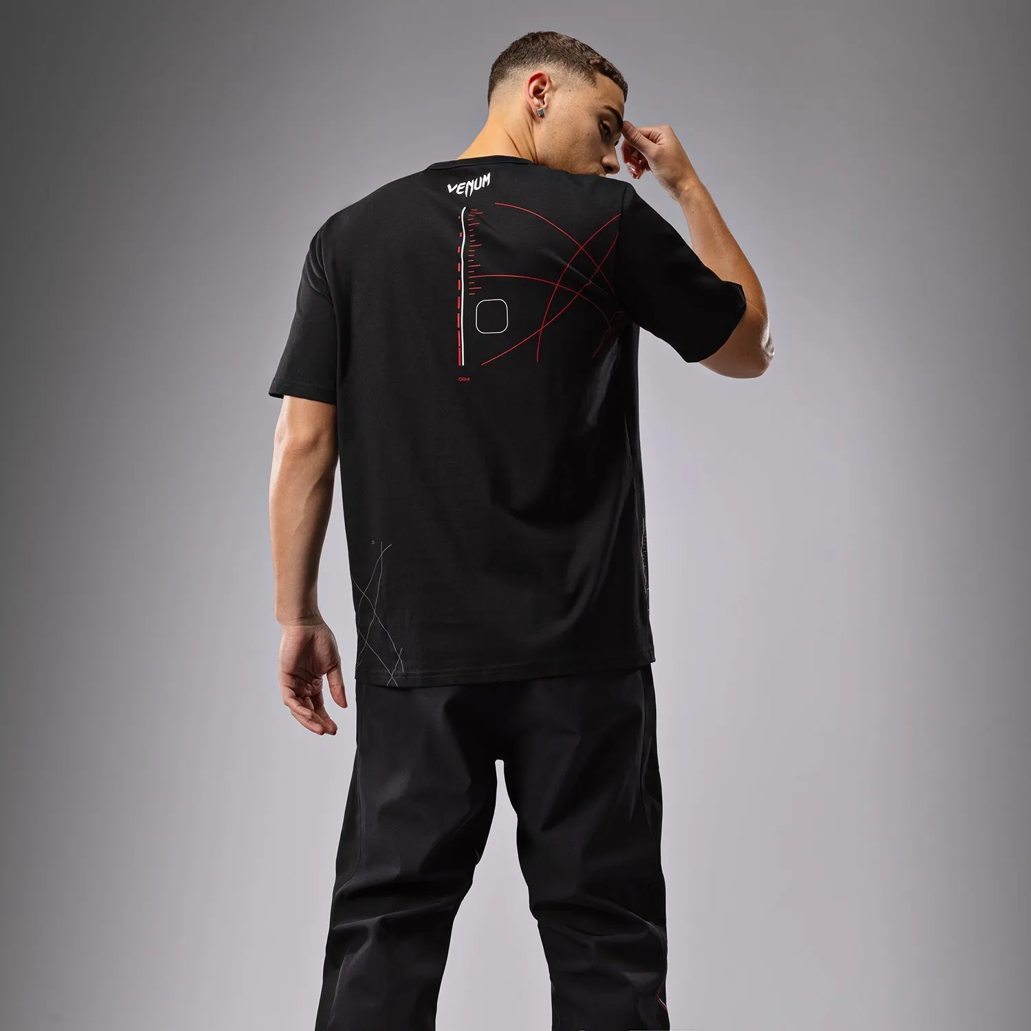 Cool Style Venum Tactical XT T-Shirt - Black/Fire Red