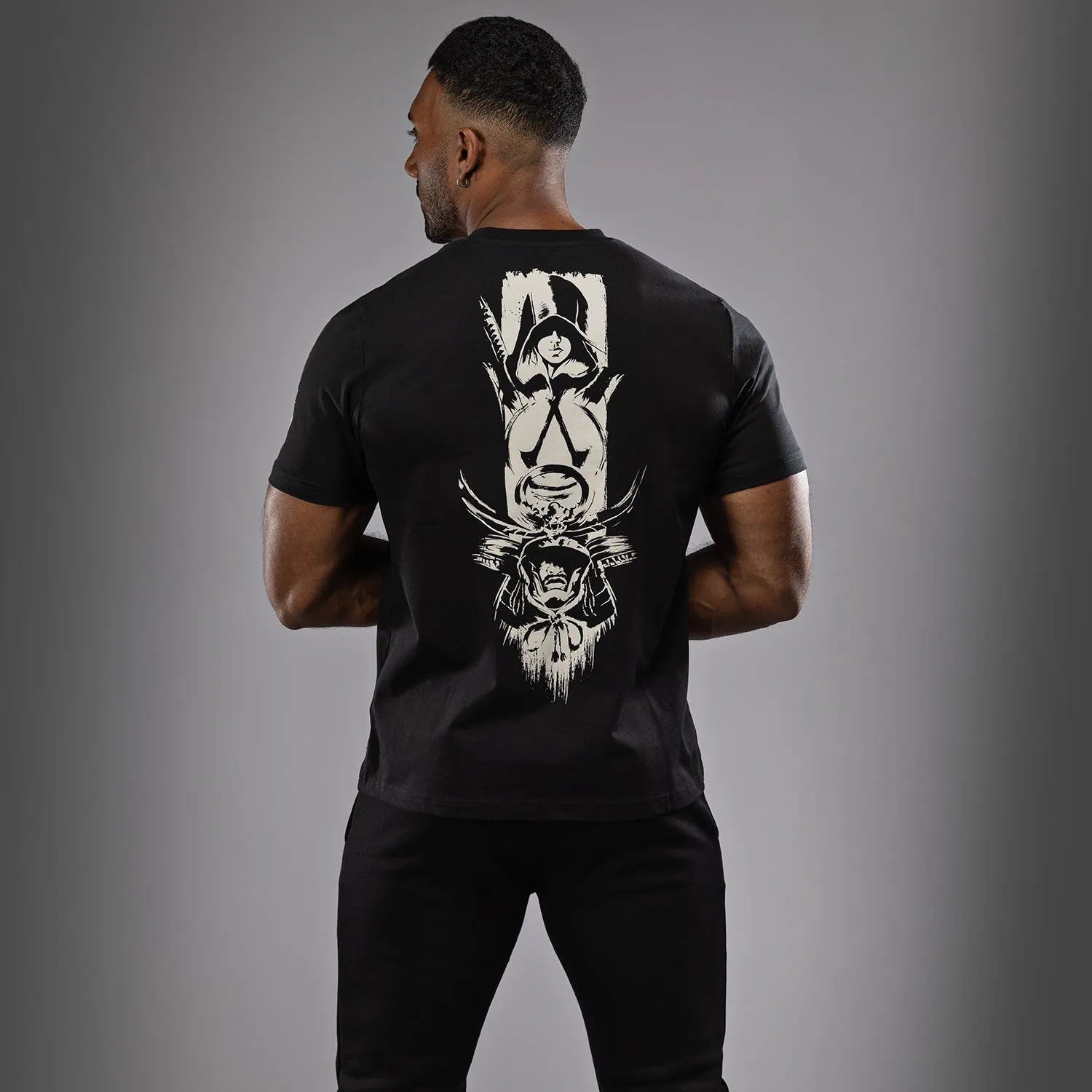 Recycled Polyester Blend Venum x Assassin's Creed Shadows T-Shirt - Black