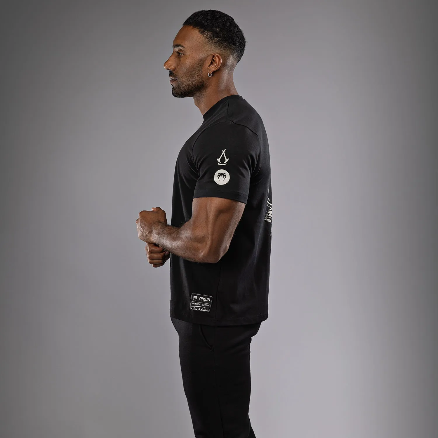 Easy Fit Wear Venum x Assassin's Creed Shadows T-Shirt - Black