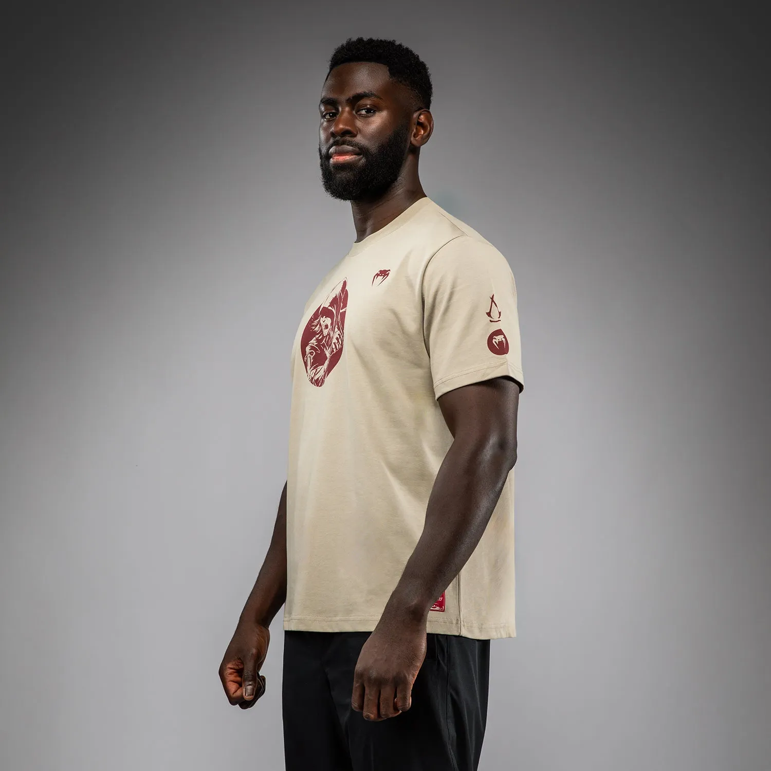 right size Everyday apparel Venum x Assassin??s Creed Shadows T-Shirt - Sand
