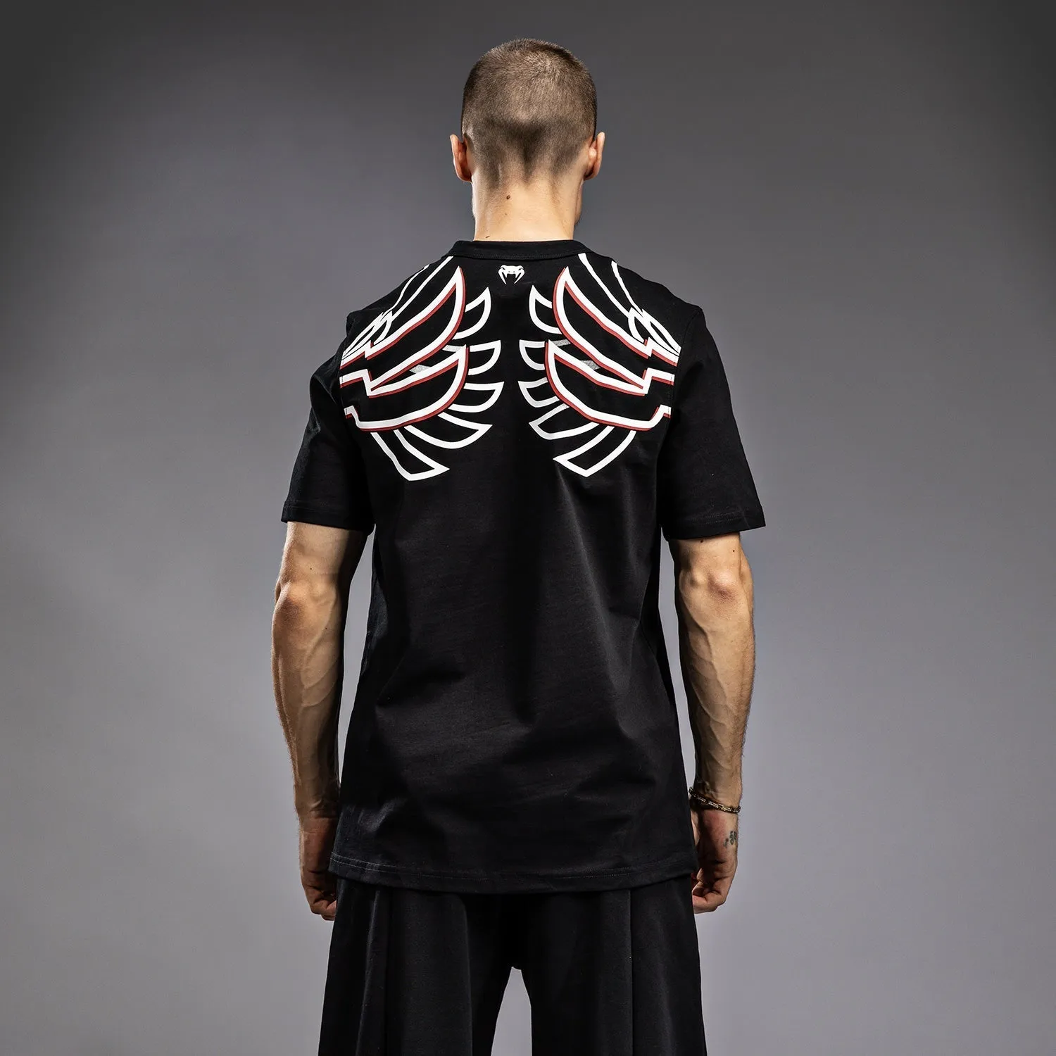 Venum x TEKKEN 8 - Jin Kazama T-Shirt - Black/Black/White contrast