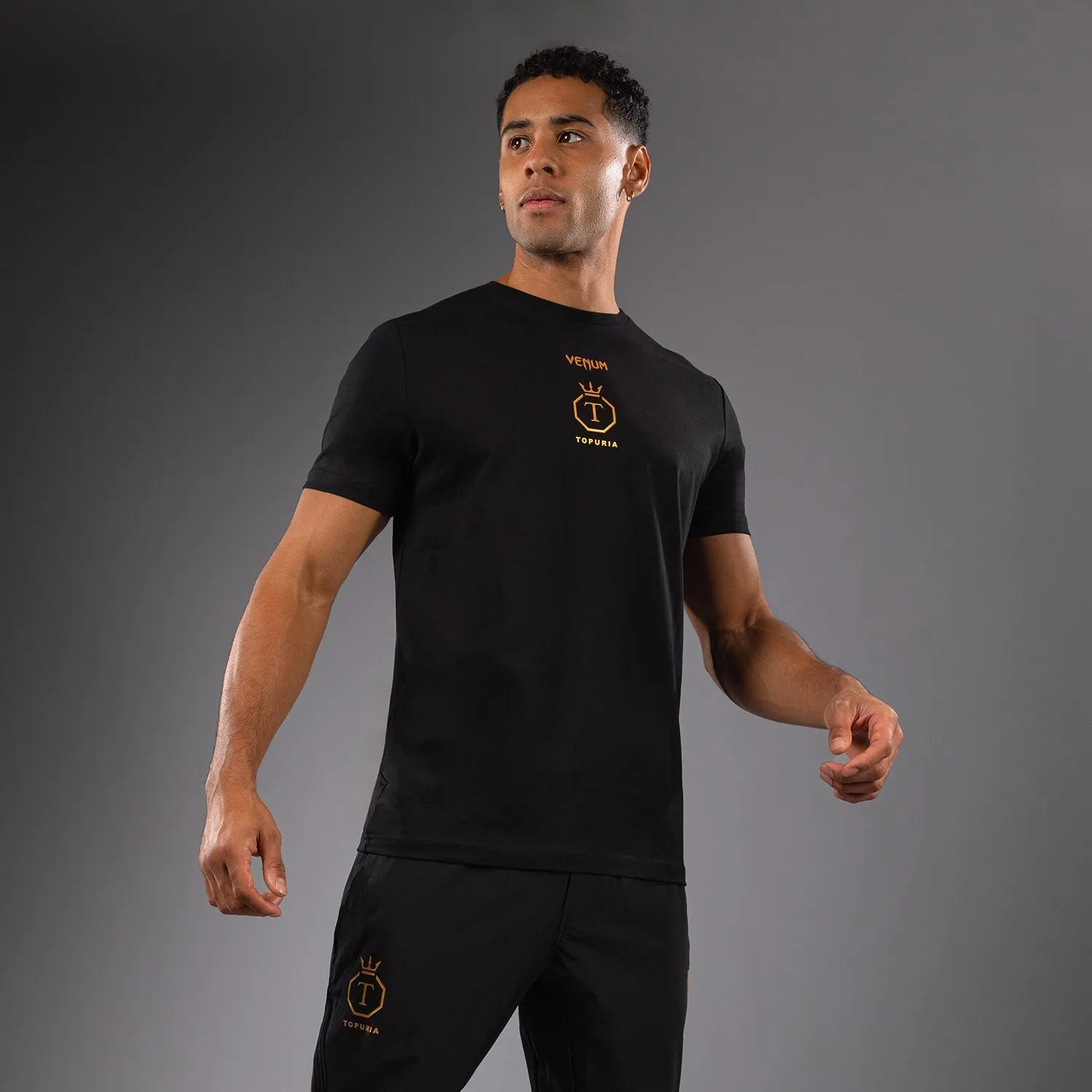 Weekend Outfit Venum x Topuria Unmatched Edition T-Shirt - Black/Gold