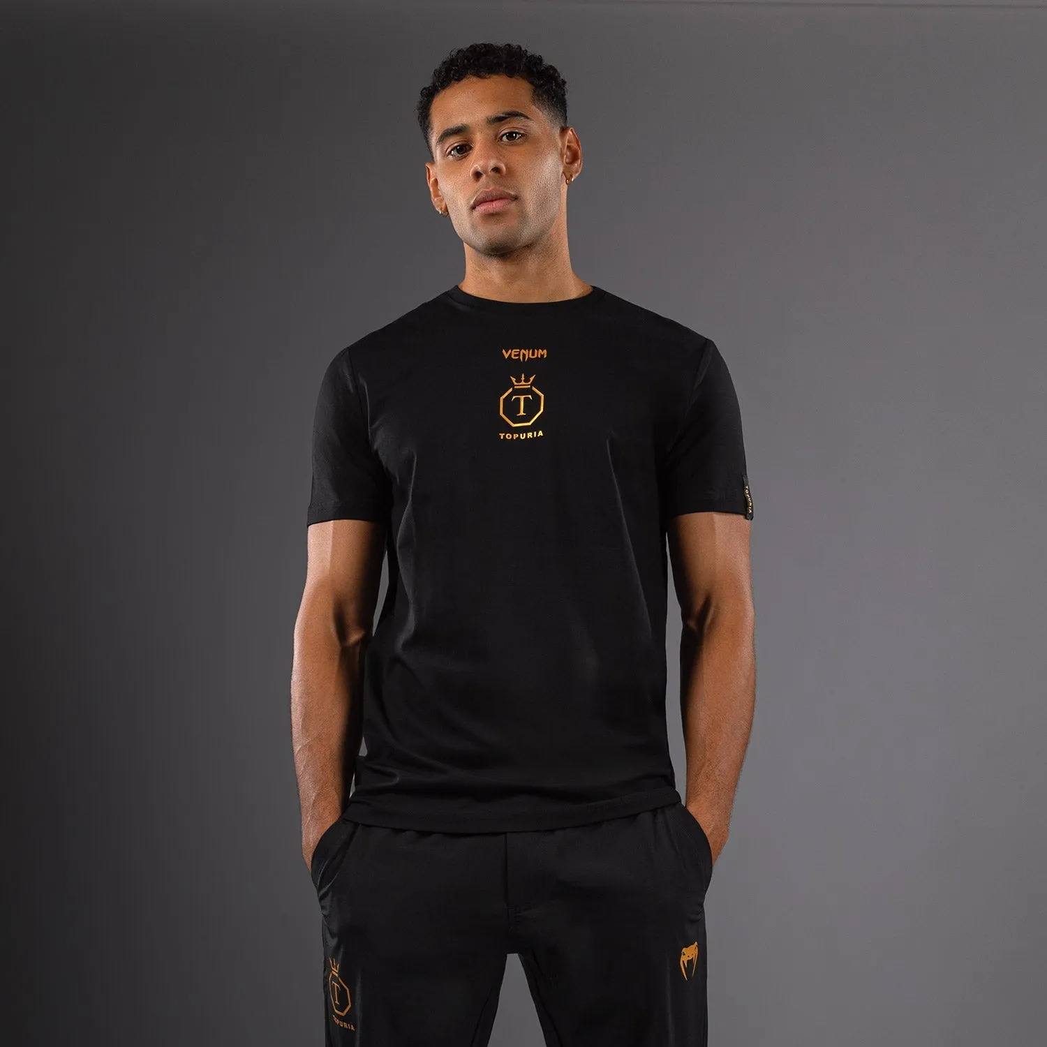 Chill Wear Venum x Topuria Unmatched Edition T-Shirt - Black/Gold