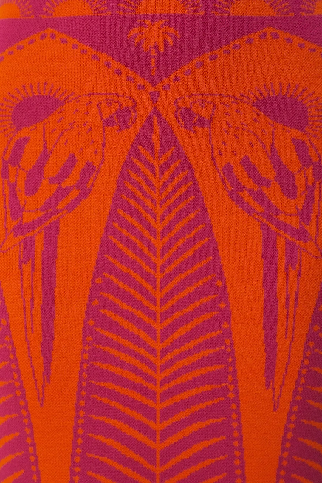 Outfit Combo Pink Macaw Elegance Knit Skirt