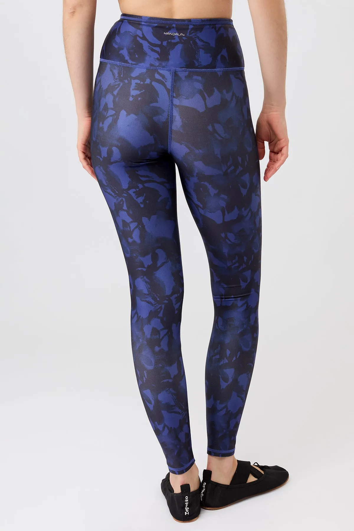 Fade Resistant Work Commute Vibrantvibe Leggings - Saphir Sparkle