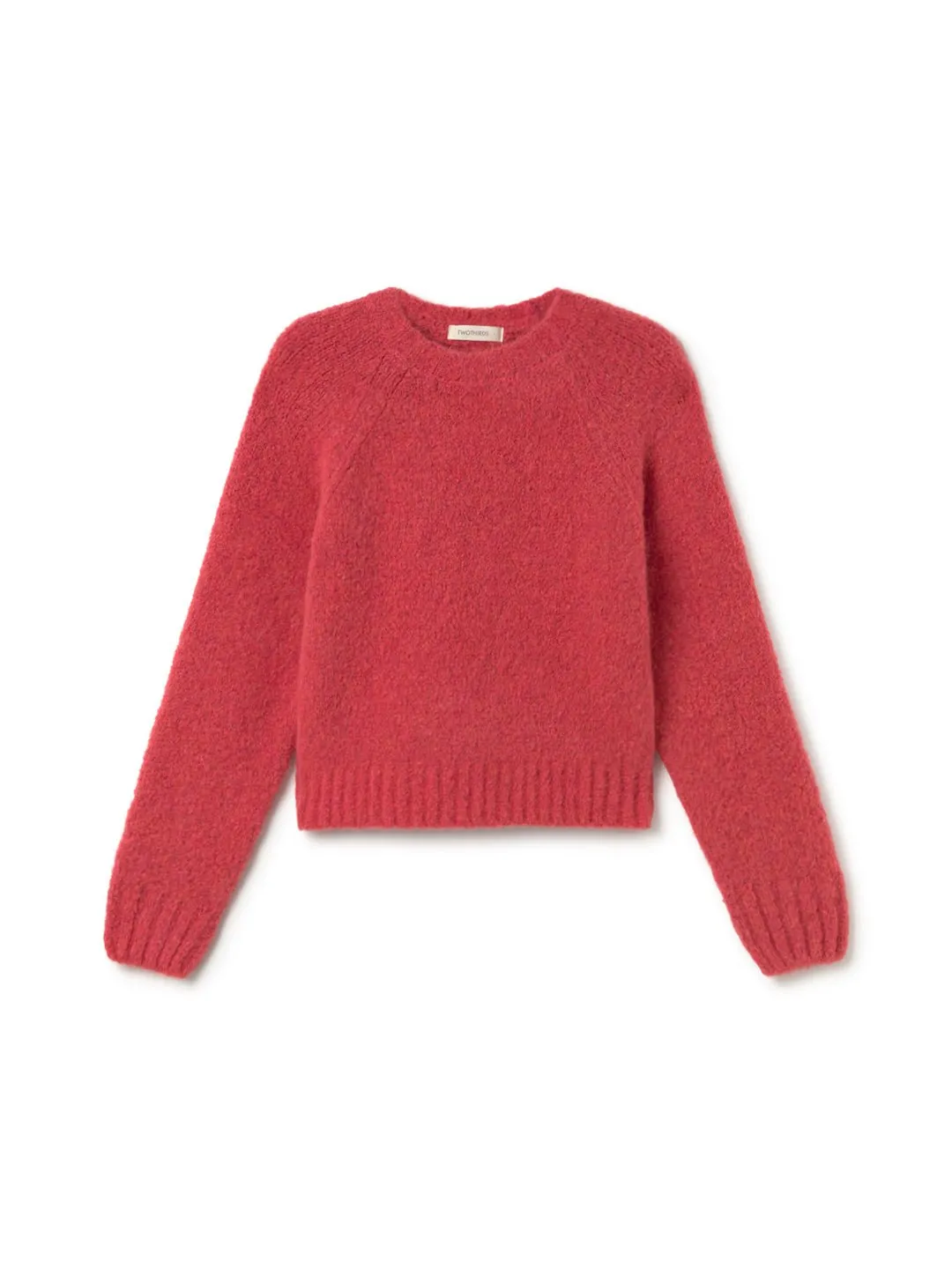 WideRibbed Texture Chic Casual Outfit Violina - Pink