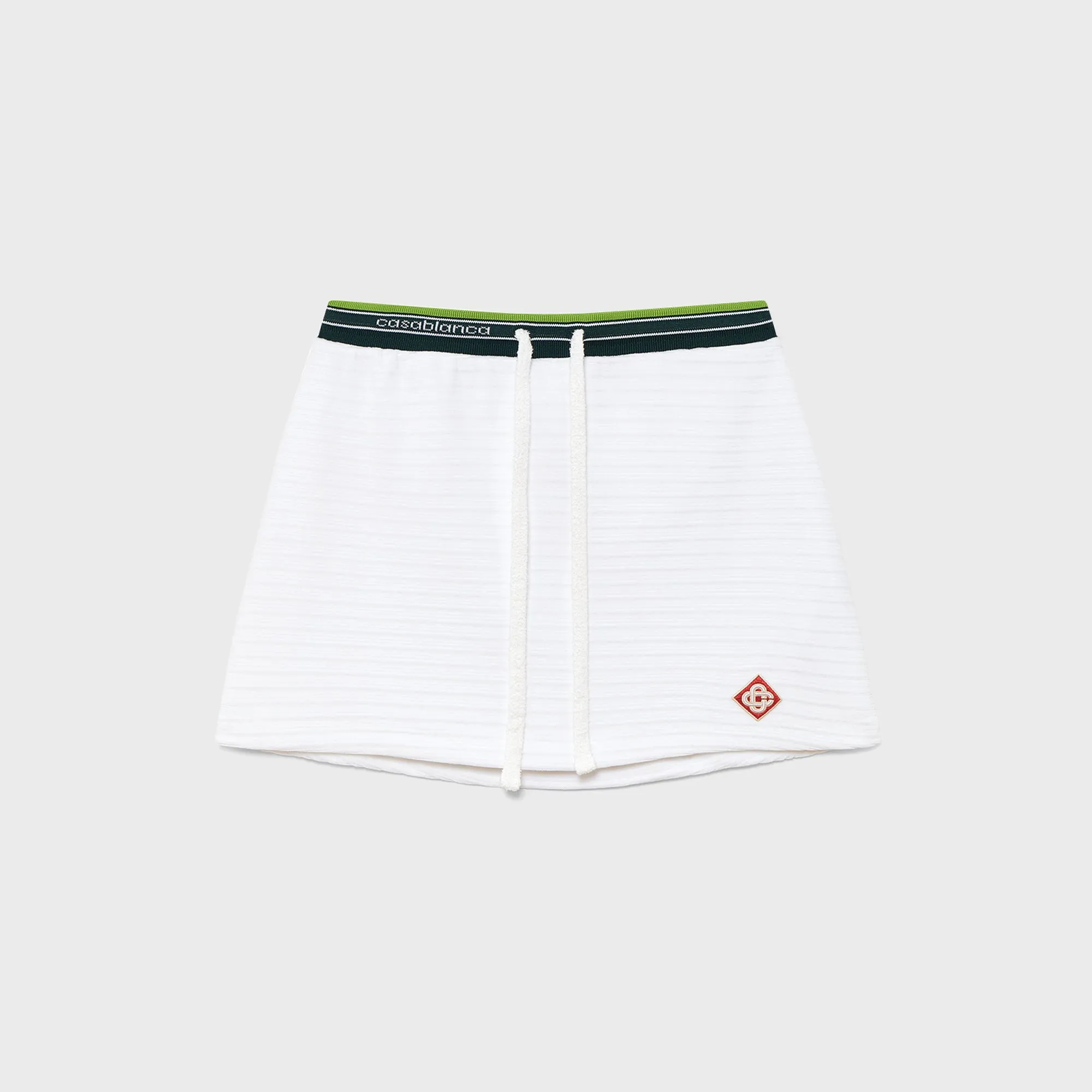 Casablanca Hippie Tennis Skirt - White Neutral palette