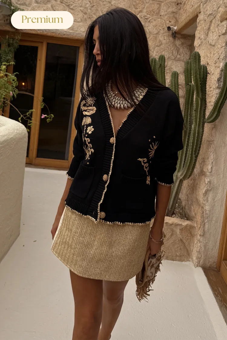 Ruching Details Fresh Aesthetic Raffia Wrap Skirt