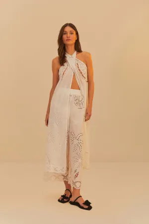 Odor control White Coconut Richelieu Organic Cotton Pants