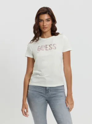 White Python Logo T-Shirt Breathable and Comfortable