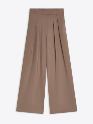 Versatile Layer Smart Style Wide pleated pants