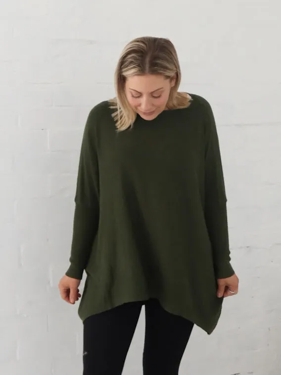 Scout Knit - Khaki Gentle Fit