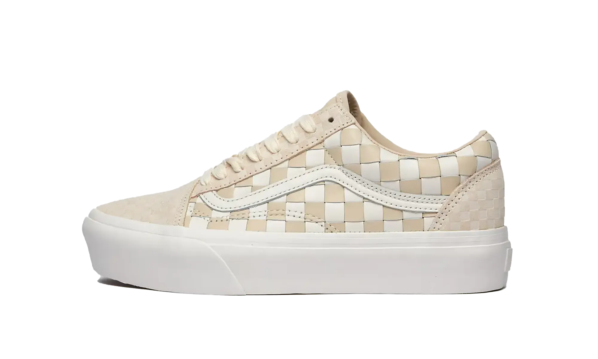 Woven Old Skool Platform "Light Brown" Slow Living Creek Walk