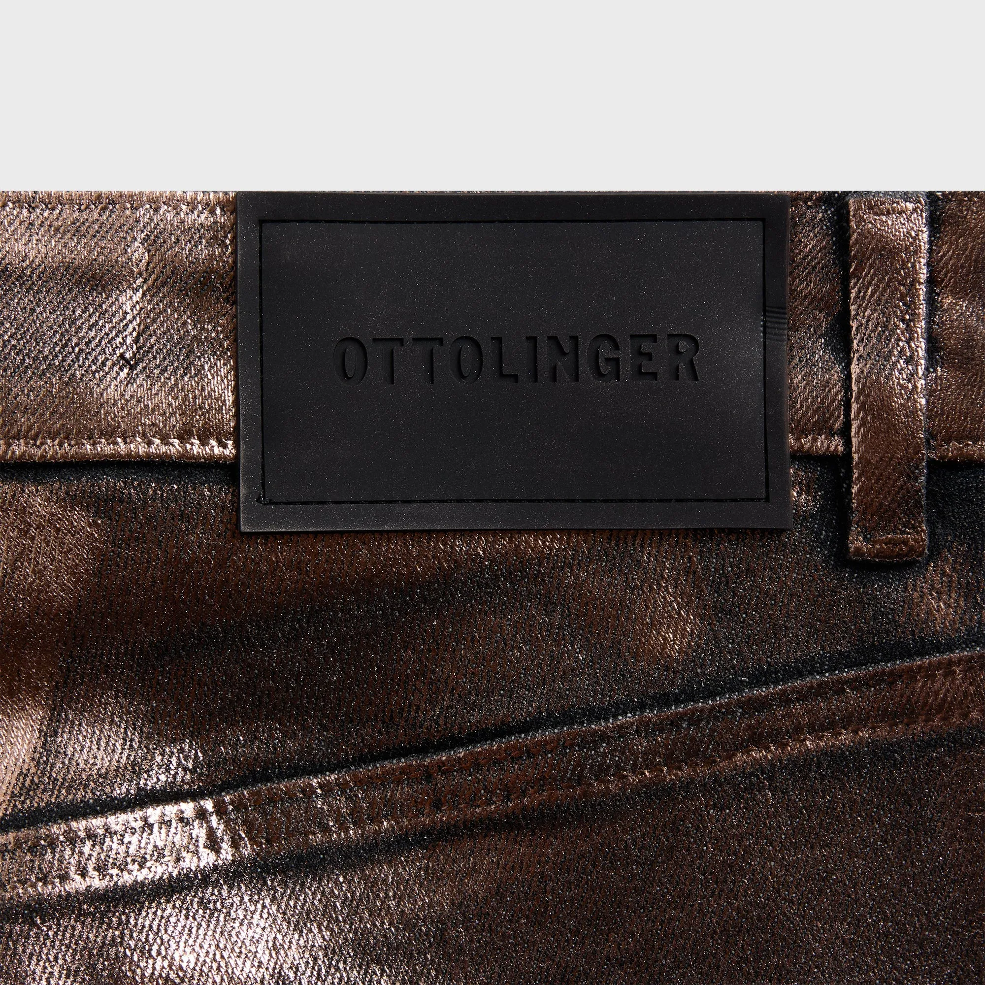Outdoor Friendly Chilly Day Comfort Ottolinger Loose Fit Jeans - Bronze