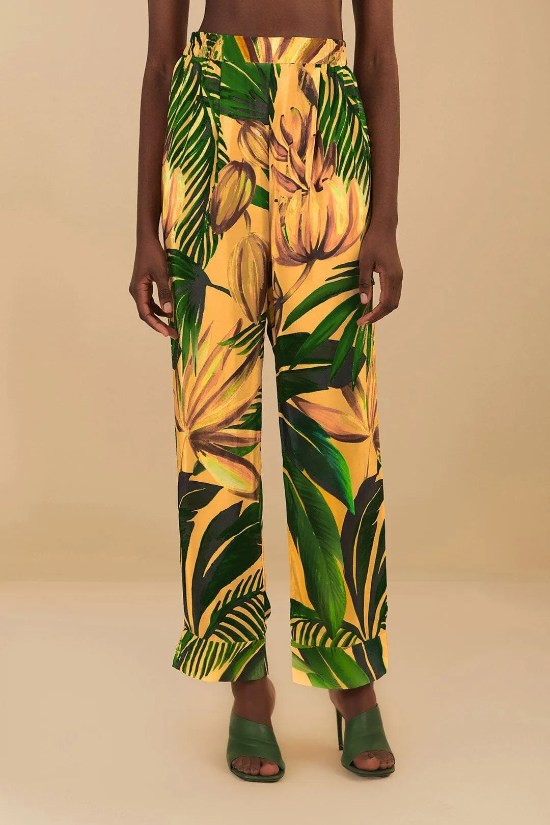 Yellow Bananart Pajama Pants Everyday Ease