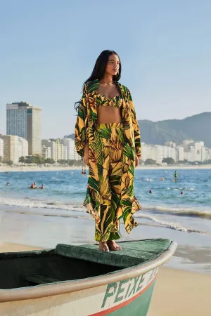 Sporty Layer Yellow Bananart Pajama Pants