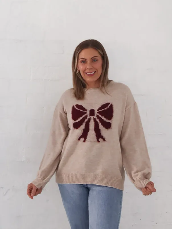 Ribbon Knit- Sand LowCarbon Footprint Textile HandLinked Seams