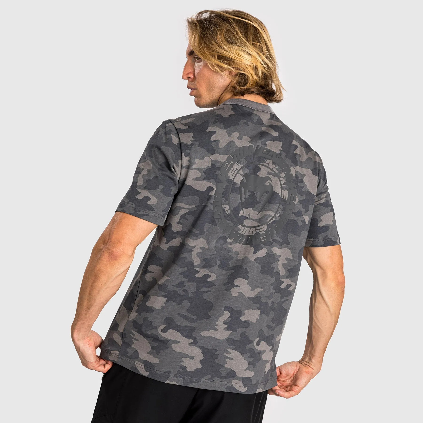 Venum Vortex XL Men's T?CShirt - Anthracite Camo Soft Touch Breathable and Comfortable