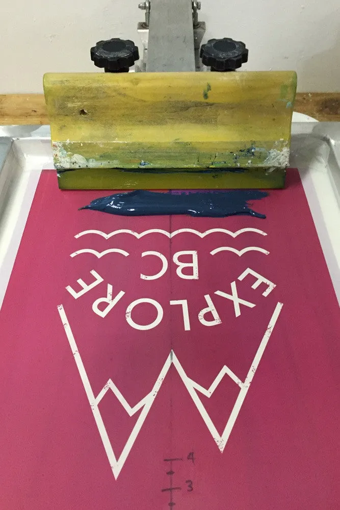 Streetwear Style Explore BC V-neck T-shirt (Womens)