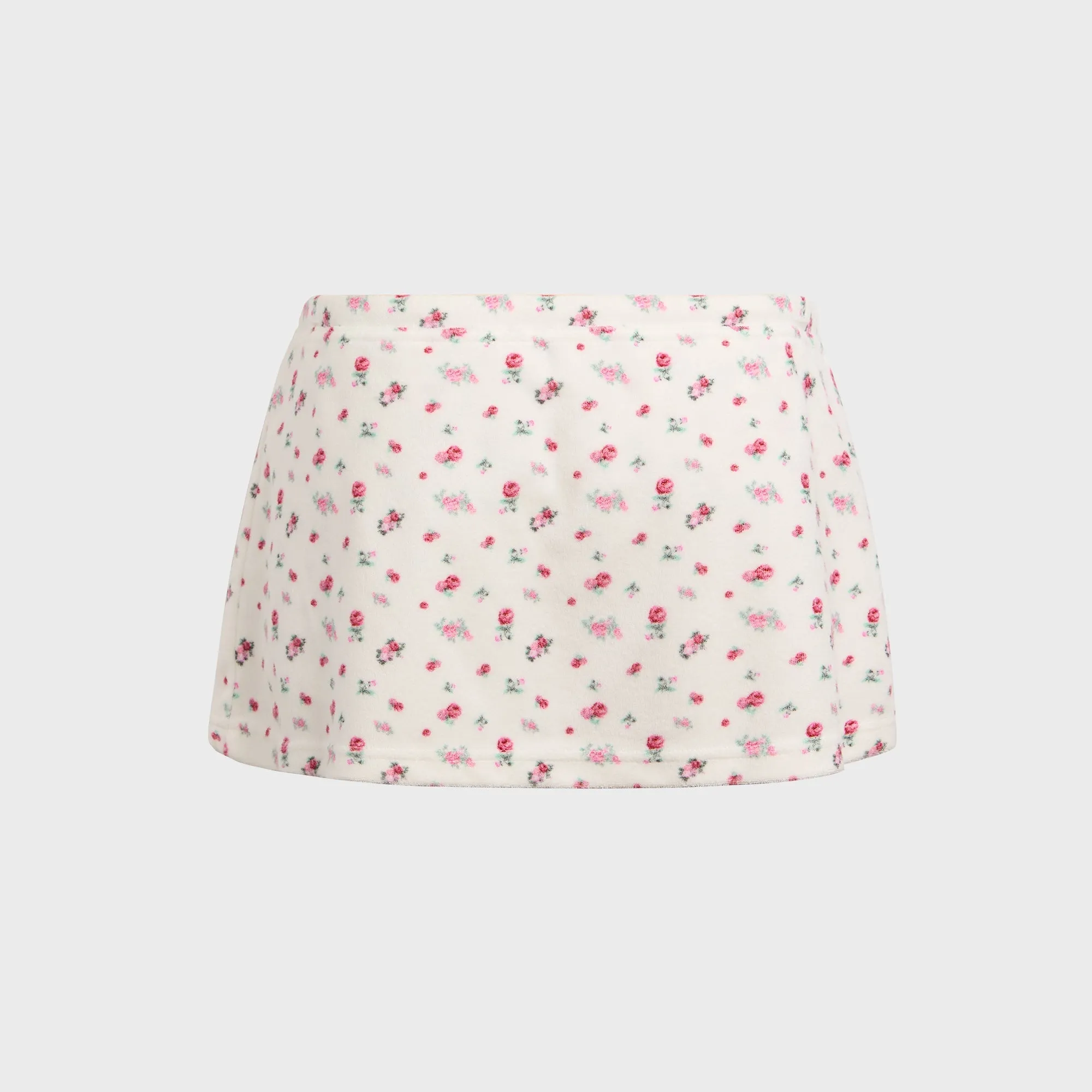 GUIZIO Dani Terry Mini Skort - Ditsy Floral All Day Fit